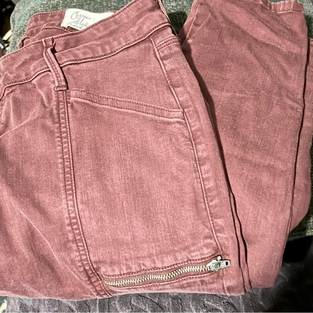 Cosmic Love Women's Pink Jeggings